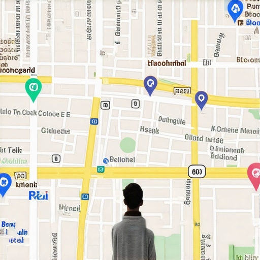 AR Visualization for Map SEO 2025 Augmented reality map visualization demonstrating future of local search marketing