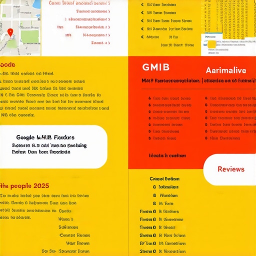 Google Map Ranking Factors 2025 Infographic showing key factors for Google Map rankings in 2025, including profile optimization, citations, reviews, and local content.