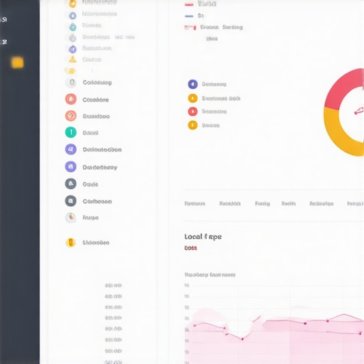Screenshot of BrightLocal's dashboard displaying citation data and ranking trends for local SEO management