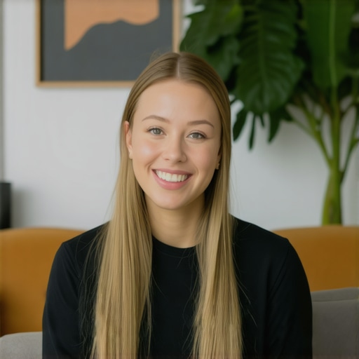 Business owner updating Google My Business profile with checklist and tools