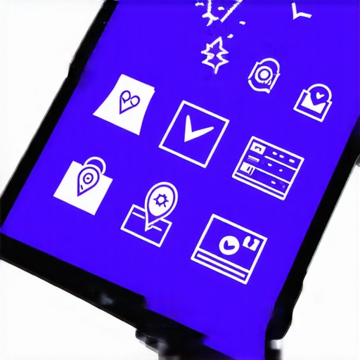 A tablet displaying a checklist for optimizing local business maps and SEO.