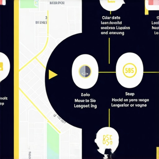 Map Optimization Steps 2025 A detailed infographic illustrating actionable map optimization steps for local SEO in 2025.